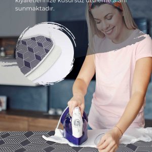 Γκρι – Κάλυμμα Σιδερώστρας Πολυτελείας