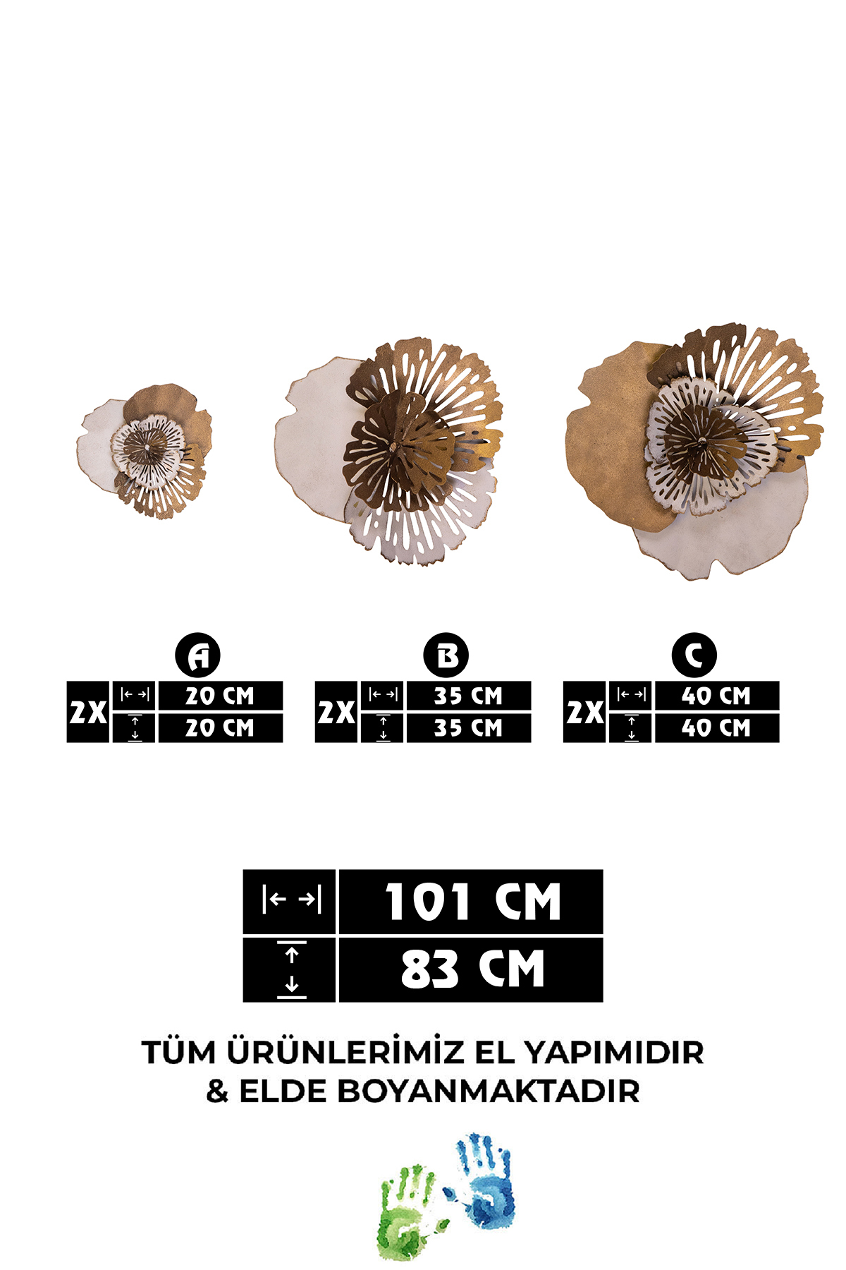 Μεταλλικό Διακοσμητικό Τοίχου Bohem - Image 6